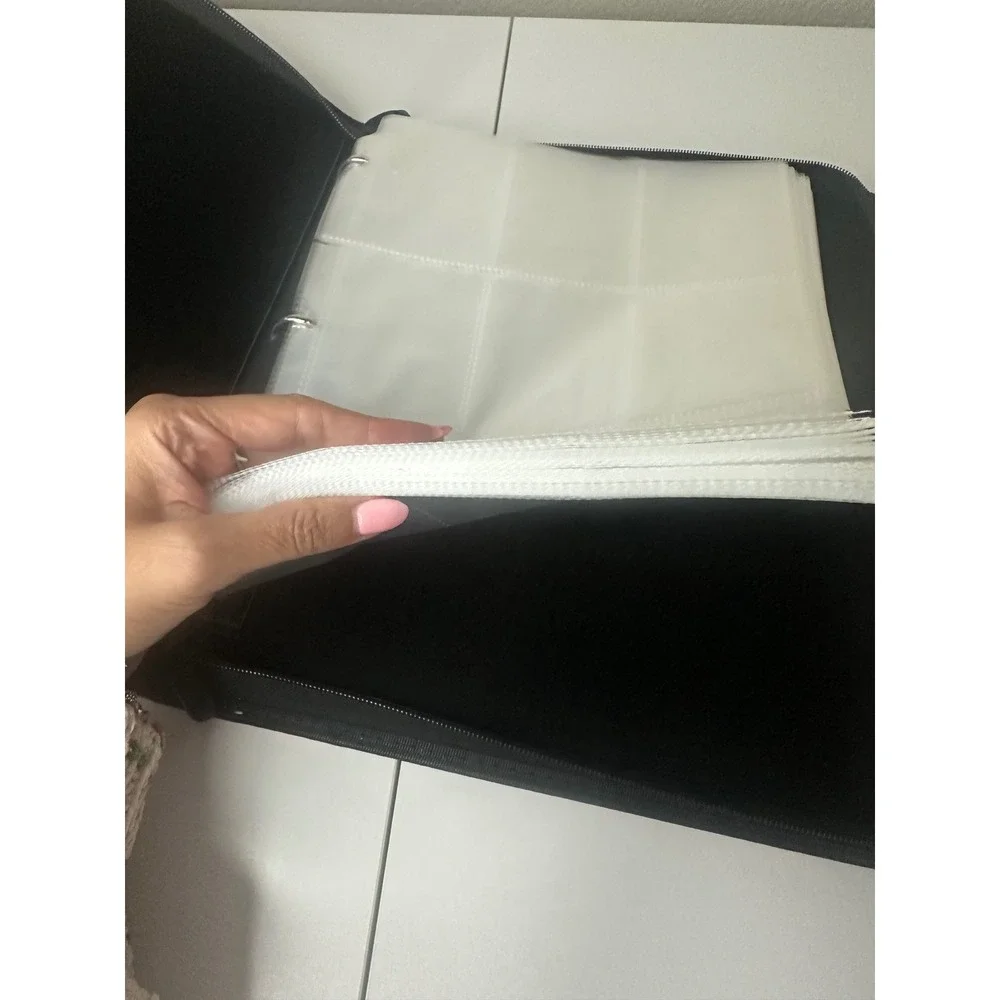 RNFUL Trading Card Binder Unisex OS Black Excellent Fire‎ Dragon 9-Pocket Zipper